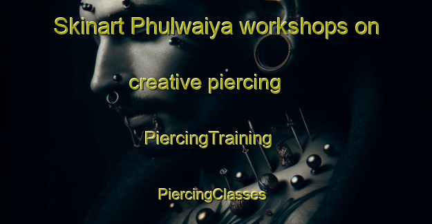 Skinart Phulwaiya workshops on creative piercing | PiercingTraining | PiercingClasses | SkinartTraining-India
