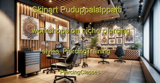 Skinart Puduppalaippatti workshops on niche piercing styles | #PiercingTraining #PiercingClasses #SkinartTraining-India