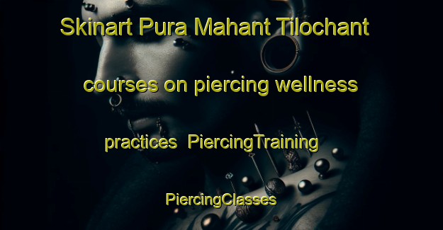 Skinart Pura Mahant Tilochant courses on piercing wellness practices | #PiercingTraining #PiercingClasses #SkinartTraining-India