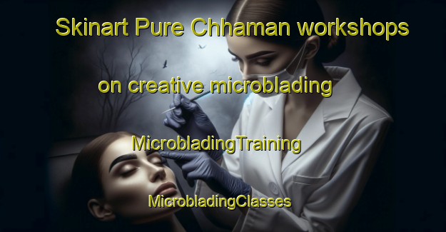 Skinart Pure Chhaman workshops on creative microblading | MicrobladingTraining | MicrobladingClasses | SkinartTraining-India