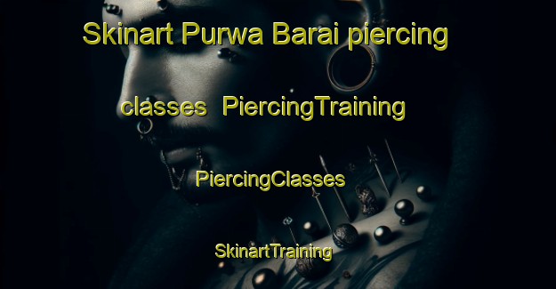 Skinart Purwa Barai piercing classes | PiercingTraining | PiercingClasses | SkinartTraining-India