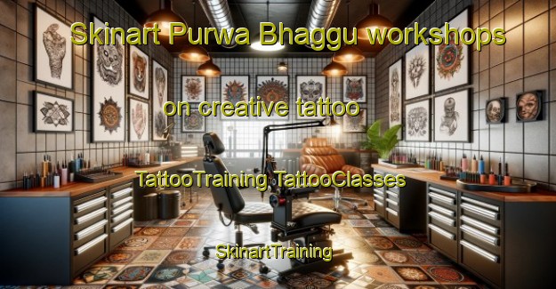 Skinart Purwa Bhaggu workshops on creative tattoo | #TattooTraining #TattooClasses #SkinartTraining-India