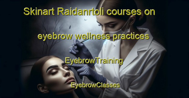 Skinart Raidanrtoli courses on eyebrow wellness practices | EyebrowTraining | EyebrowClasses | SkinartTraining-India