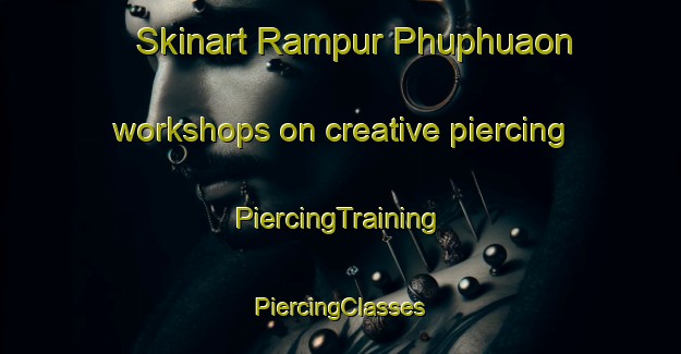 Skinart Rampur Phuphuaon workshops on creative piercing | #PiercingTraining #PiercingClasses #SkinartTraining-India