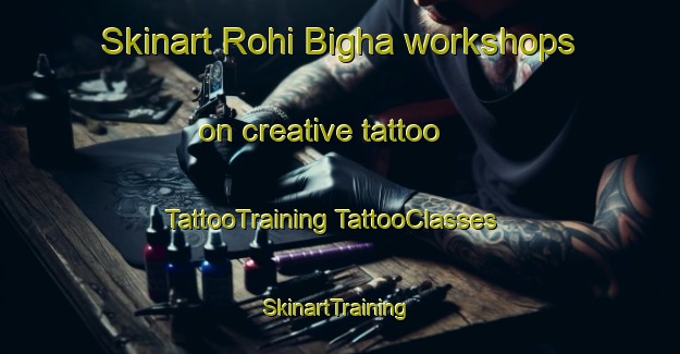 Skinart Rohi Bigha workshops on creative tattoo | #TattooTraining #TattooClasses #SkinartTraining-India