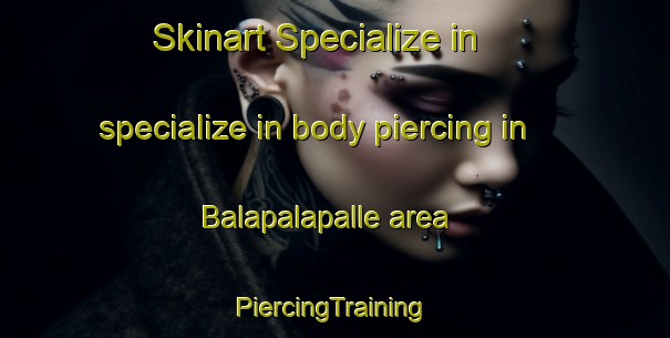 Skinart Specialize in specialize in body piercing in Balapalapalle area | #PiercingTraining #PiercingClasses #SkinartTraining-India