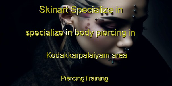 Skinart Specialize in specialize in body piercing in Kodakkarpalaiyam area | #PiercingTraining #PiercingClasses #SkinartTraining-India