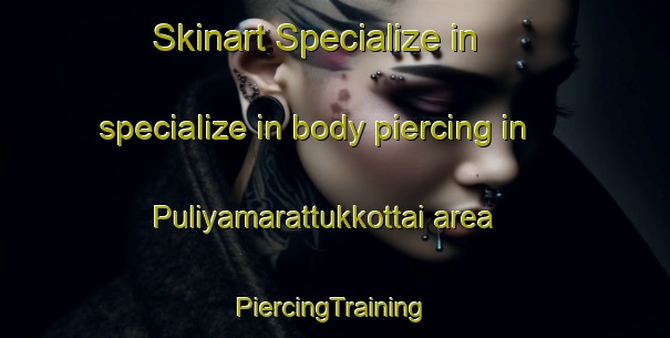 Skinart Specialize in specialize in body piercing in Puliyamarattukkottai area | #PiercingTraining #PiercingClasses #SkinartTraining-India