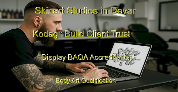Skinart Studios in Devar Kodagi: Build Client Trust - Display BAQA Accreditation | Body Art Qualification Authority | BAQA-India