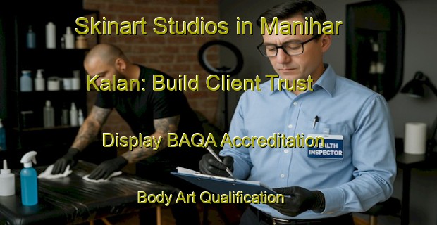 Skinart Studios in Manihar Kalan: Build Client Trust - Display BAQA Accreditation | Body Art Qualification Authority | BAQA-India