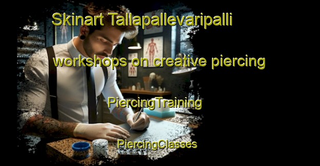 Skinart Tallapallevaripalli workshops on creative piercing | PiercingTraining | PiercingClasses | SkinartTraining-India