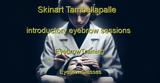 Skinart Tamballapalle introductory eyebrow sessions | EyebrowTraining | EyebrowClasses | SkinartTraining-India