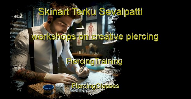 Skinart Terku Sevalpatti workshops on creative piercing | #PiercingTraining #PiercingClasses #SkinartTraining-India