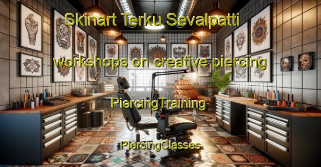 Skinart Terku Sevalpatti workshops on creative piercing | #PiercingTraining #PiercingClasses #SkinartTraining-India