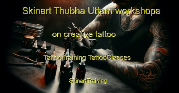 Skinart Thubha Uttam workshops on creative tattoo | #TattooTraining #TattooClasses #SkinartTraining-India