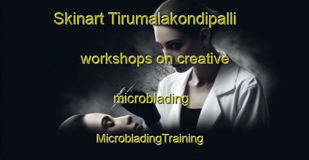 Skinart Tirumalakondipalli workshops on creative microblading | MicrobladingTraining | MicrobladingClasses | SkinartTraining-India