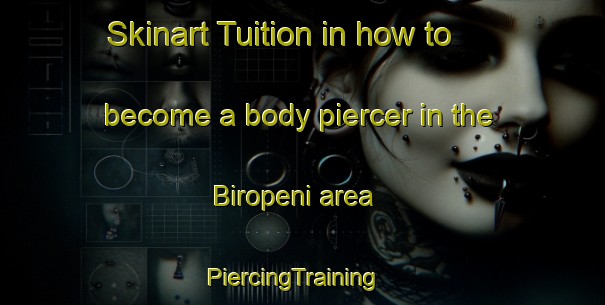 Skinart Tuition in how to become a body piercer in the Biropeni area | PiercingTraining | PiercingClasses | SkinartTraining-India