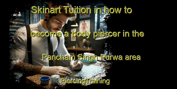Skinart Tuition in how to become a body piercer in the Pancham Singh Purwa area | PiercingTraining | PiercingClasses | SkinartTraining-India