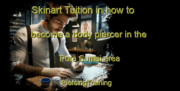 Skinart Tuition in how to become a body piercer in the Pura Sumai area | PiercingTraining | PiercingClasses | SkinartTraining-India