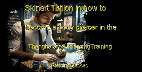 Skinart Tuition in how to become a body piercer in the Thengha area | PiercingTraining | PiercingClasses | SkinartTraining-India