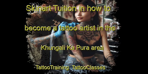 Skinart Tuition in how to become a tattoo artist in the Khungali Ka Pura area | TattooTraining | TattooClasses | SkinartTraining-India