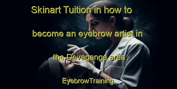 Skinart Tuition in how to become an eyebrow artist in the Devagange area | EyebrowTraining | EyebrowClasses | SkinartTraining-India
