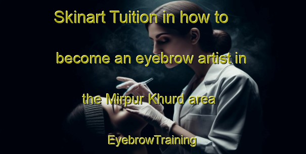 Skinart Tuition in how to become an eyebrow artist in the Mirpur Khurd area | EyebrowTraining | EyebrowClasses | SkinartTraining-India
