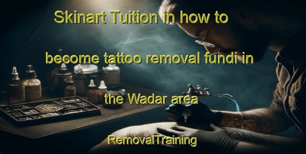 Skinart Tuition in how to become tattoo removal fundi in the Wadar area | RemovalTraining | RemovalClasses | SkinartTraining-India
