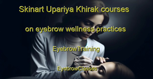 Skinart Upariya Khirak courses on eyebrow wellness practices | EyebrowTraining | EyebrowClasses | SkinartTraining-India