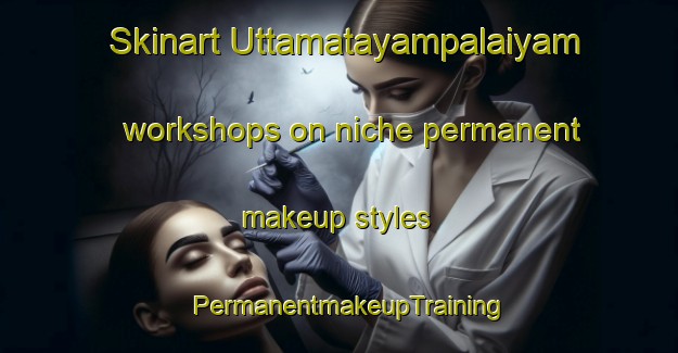 Skinart Uttamatayampalaiyam workshops on niche permanent makeup styles | PermanentmakeupTraining | PermanentmakeupClasses | SkinartTraining-India