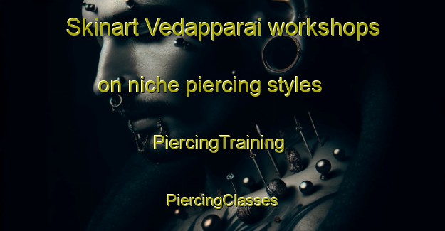 Skinart Vedapparai workshops on niche piercing styles | #PiercingTraining #PiercingClasses #SkinartTraining-India