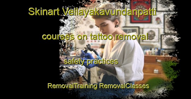 Skinart Vellayakavundanpatti courses on tattoo removal safety practices | #RemovalTraining #RemovalClasses #SkinartTraining-India