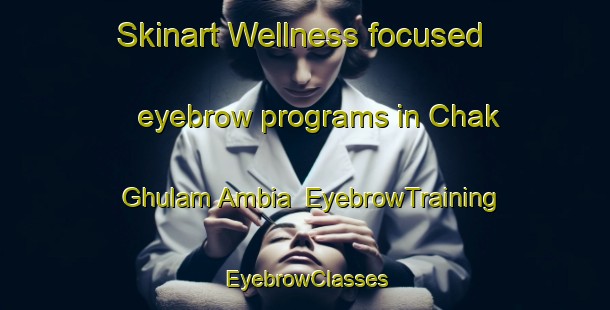 Skinart Wellness-focused eyebrow programs in Chak Ghulam Ambia | EyebrowTraining | EyebrowClasses | SkinartTraining-India