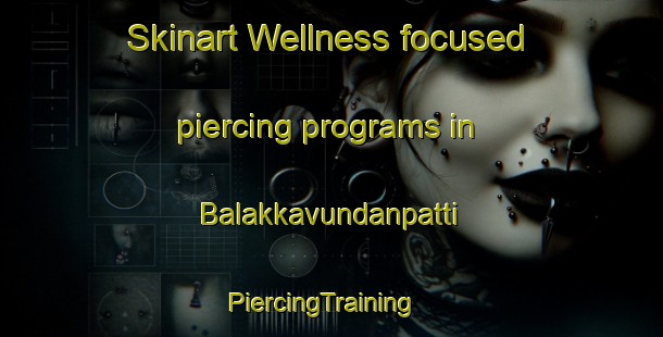 Skinart Wellness-focused piercing programs in Balakkavundanpatti | PiercingTraining | PiercingClasses | SkinartTraining-India