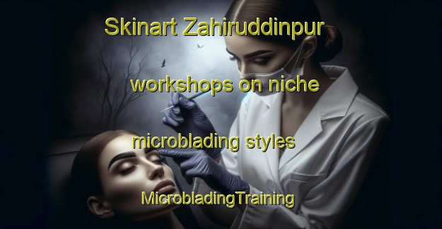 Skinart Zahiruddinpur workshops on niche microblading styles | #MicrobladingTraining #MicrobladingClasses #SkinartTraining-India